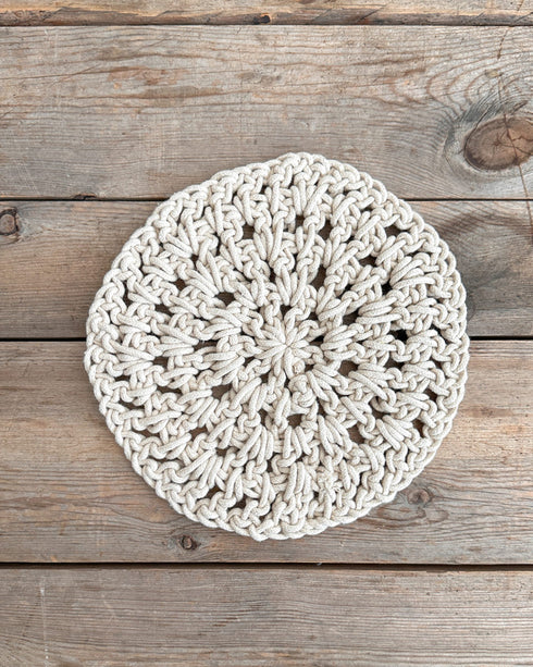 Handmade Knotted Trivet
