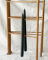 12" Taper Candles - Black