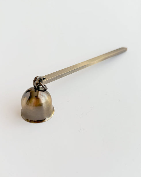 Antique Brass Bell Snuffer