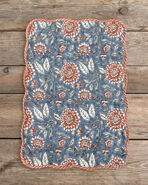 Block Print Quilted Placemat