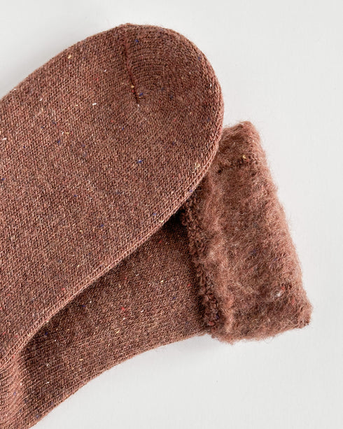 Soft Landing Socks - Terracotta
