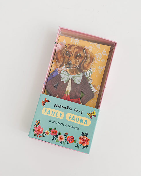 Fancy Fauna - Notecards & Envelopes