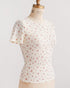 Rosebud Pointelle Top