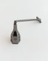 Fleur De Lis Bell Snuffer Metallic Black