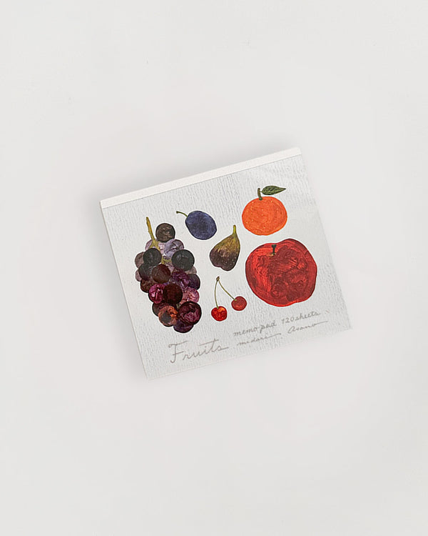 Her Winter Flowers - Fruit Basket Memo Pad