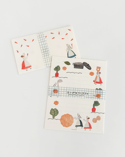Her Winter Flowers - Writing Set: Make Soup