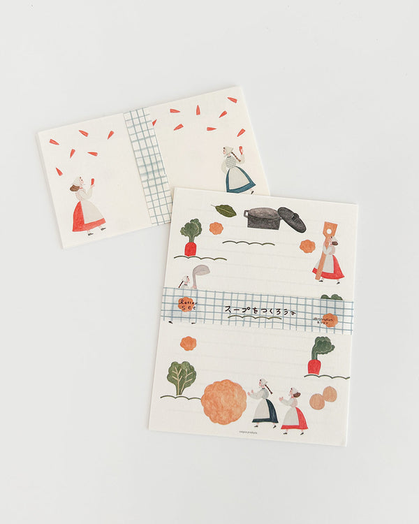Her Winter Flowers - Writing Set: Make Soup