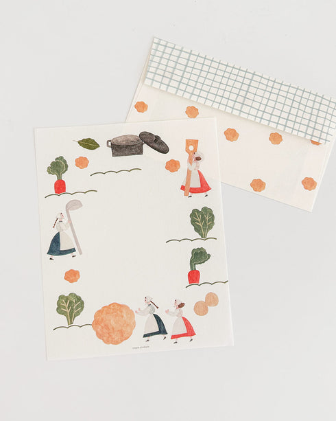 Her Winter Flowers - Writing Set: Make Soup