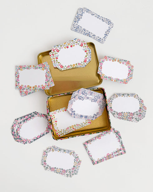 Liberty Tin of Gift Labels