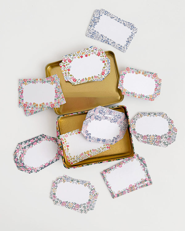 Liberty Tin of Gift Labels