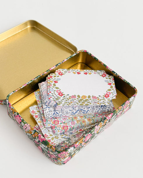 Liberty Tin of Gift Labels