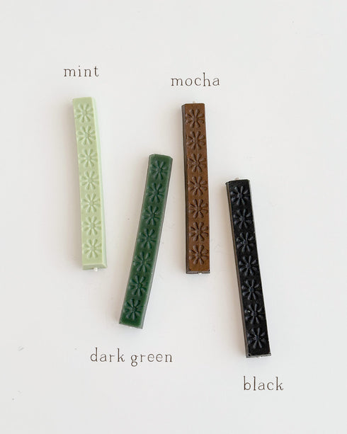 Long Wick Wax Sticks - Earth Tones
