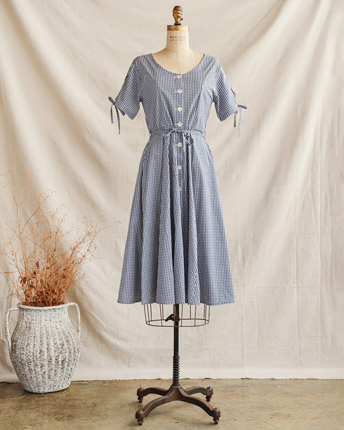 Sustainable Vintage Inspired Clothing / Oppedette Dress by Atèlette