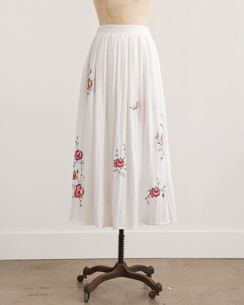 Bontemps Embroidered Skirt