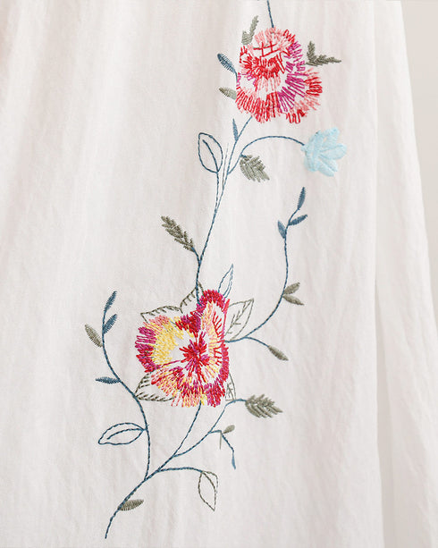 Bontemps Embroidered Skirt
