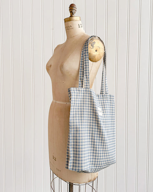 Brisa Gingham Tote Bag