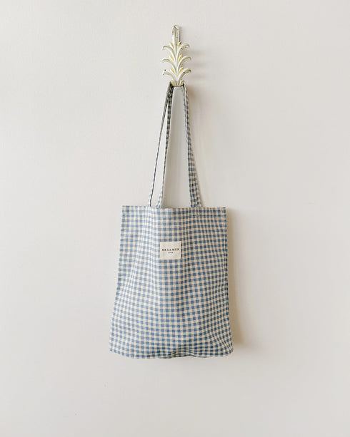 Brisa Gingham Tote Bag