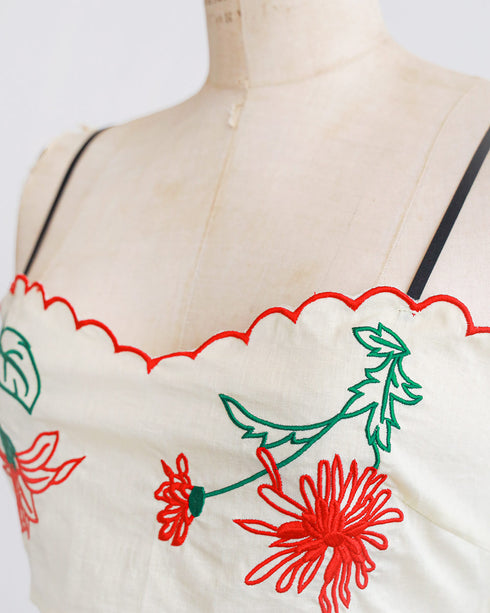 Zaragoza Cropped Top