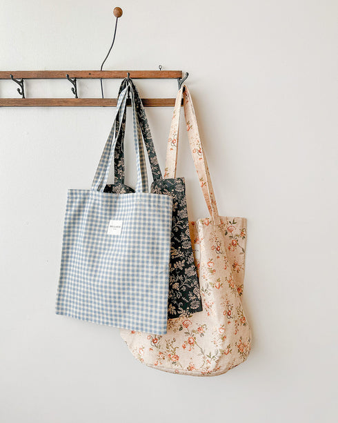 Brisa Gingham Tote Bag