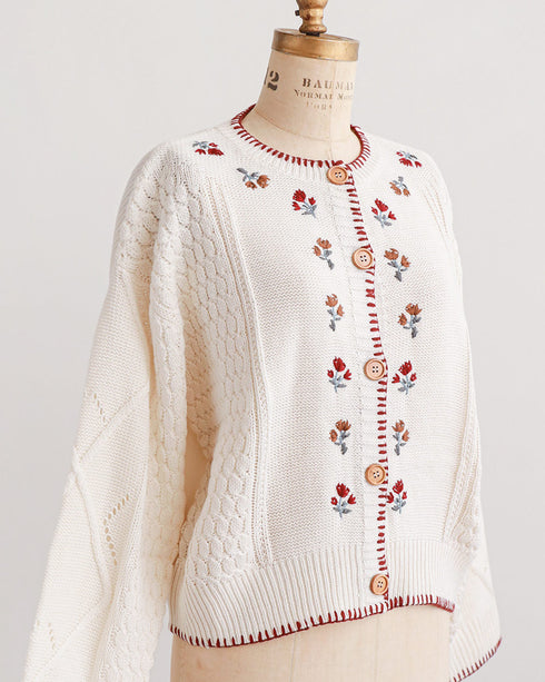 Wildflower Keepsake Cardigan
