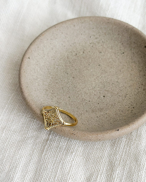 Isolde Filigree Ring