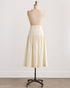 Evere Pleat Midi Skirt