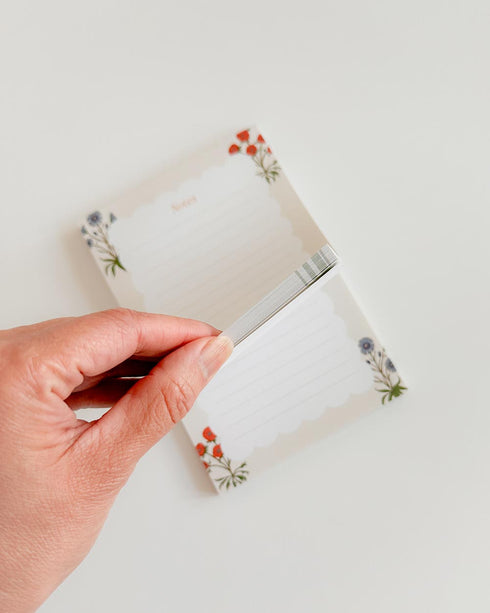 Millefleurs Writing Notepad