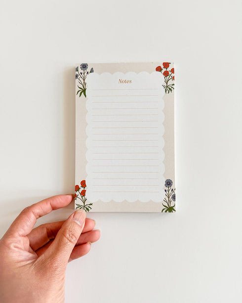 Millefleurs Writing Notepad