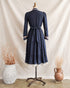 Call of Home Dress-vintage 1970s Gunne Sax denim prairie dress-Adored Vintage