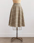 Sagewood Plaid Skirt