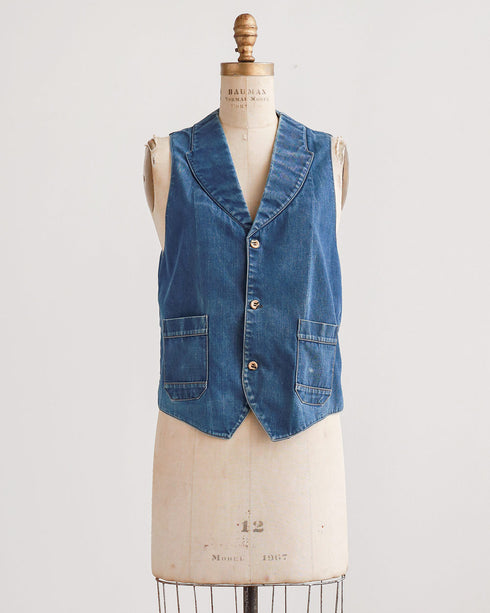 Dusty Trails Denim Vest