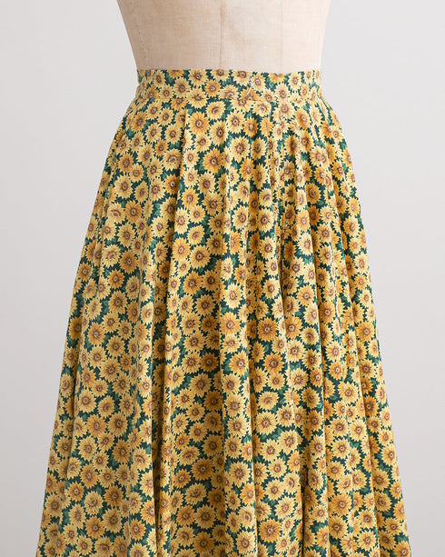 Sunlit Garden Midi Skirt