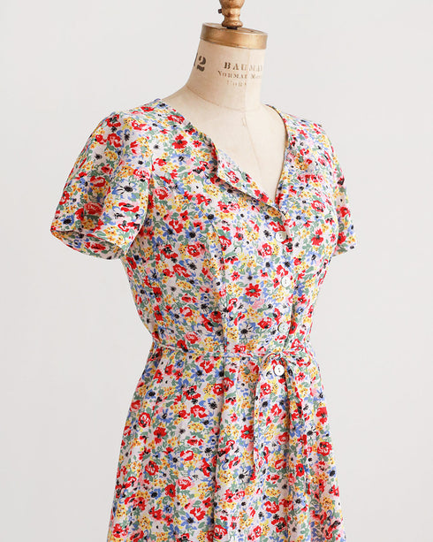 Cler Fleurs Mini Dress