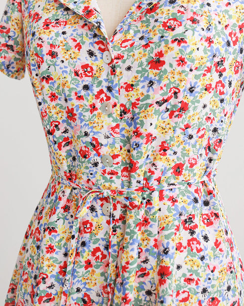 Cler Fleurs Mini Dress