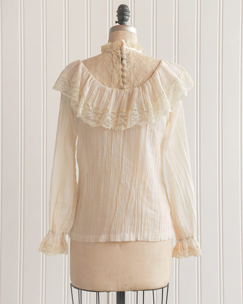 Gunne Sax Lace Top