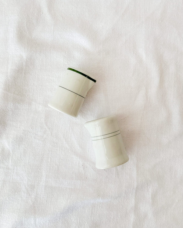 Striped Mini Creamers